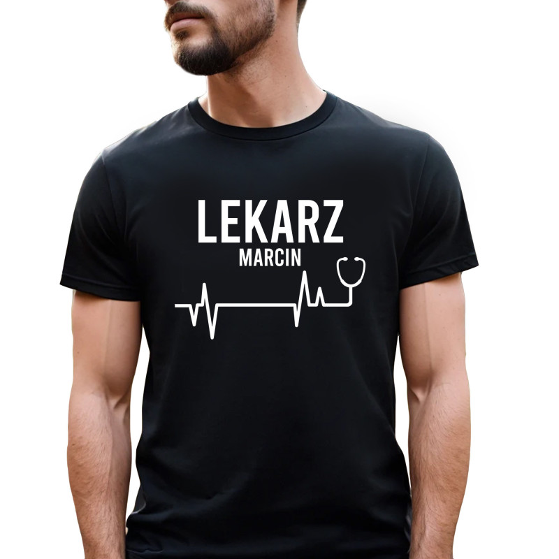 Koszulka personalizowana dla Lekarza