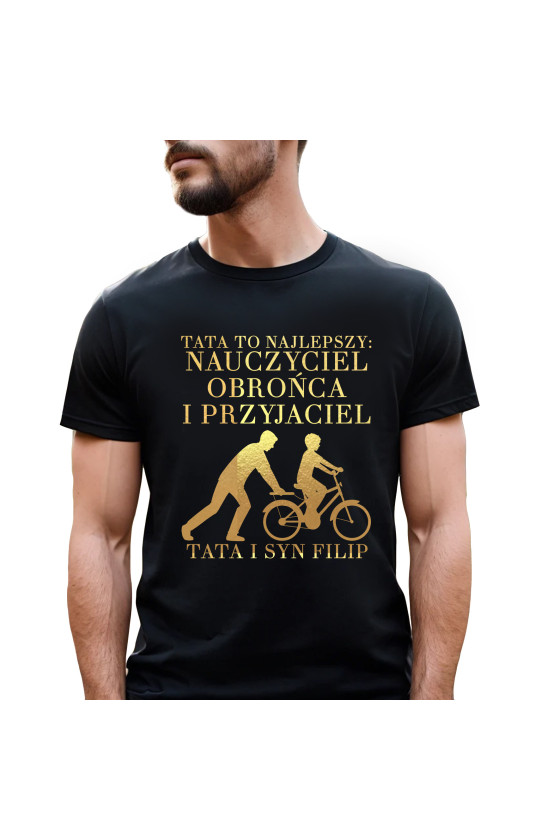 Koszulka Tata Najlepszy Nuczyciel