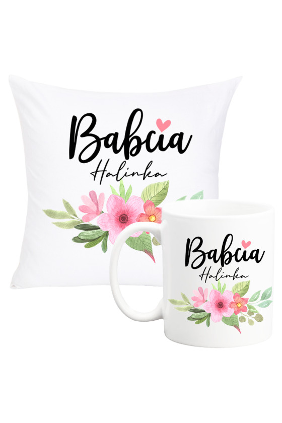 Zestaw kwiaty babcia