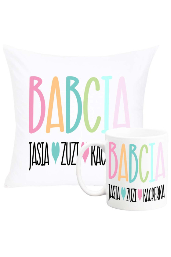 zestaw babcia pastelowa