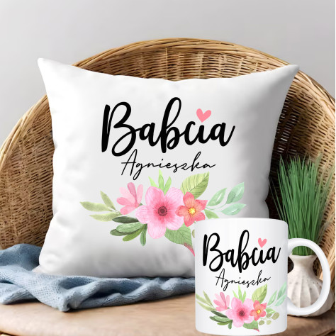 Zestaw kwiaty babcia