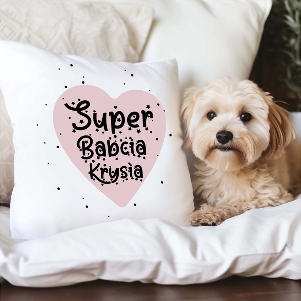 poduszka serce imie
