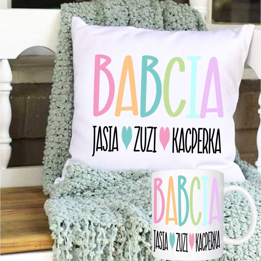 zestaw babcia pastelowa