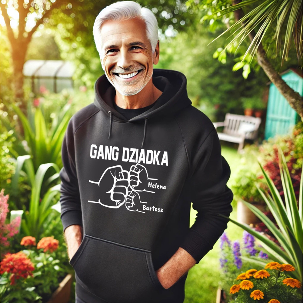 bluza z kapturem gang dziadka