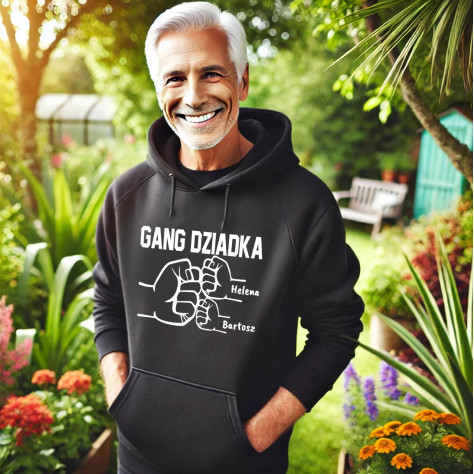 bluza z kapturem gang dziadka