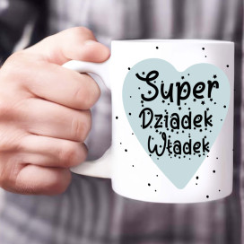 Kubek dla dziadka serce imie