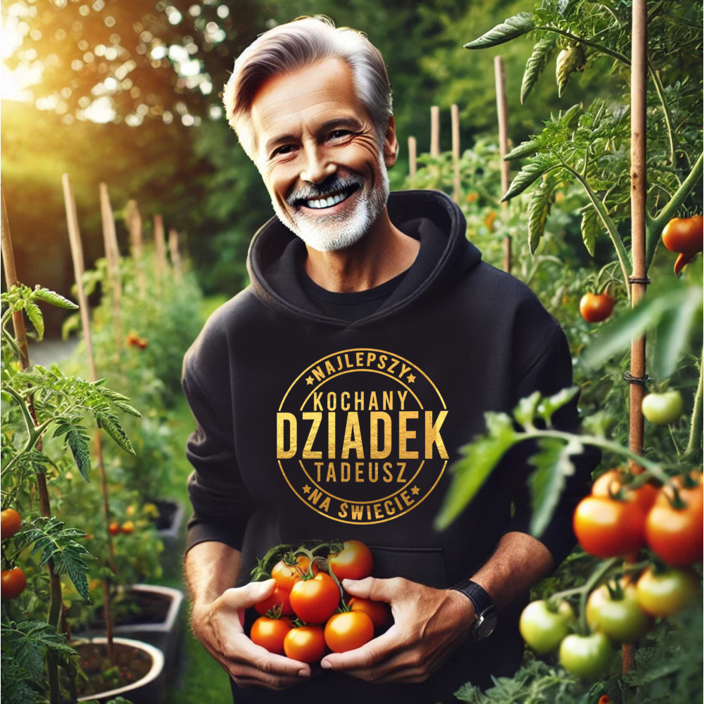 Czarna bluza Najlepszy Dziadek na Świecie