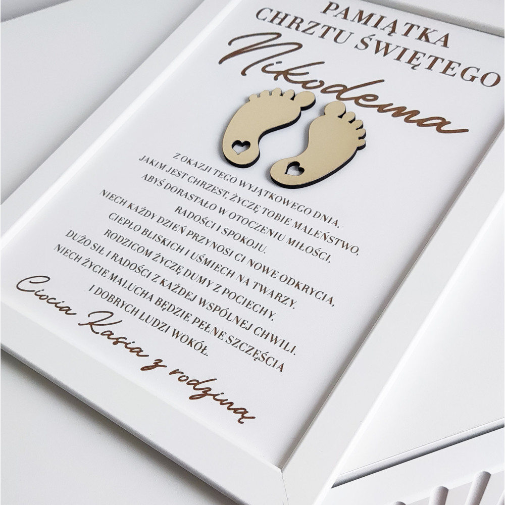 Pamiątka chrztu świętego
