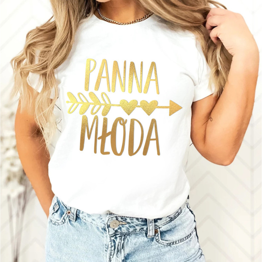 koszulka panna młoda boho