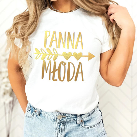 koszulka panna młoda boho